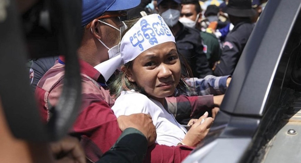 Mother Nature Cambodia group activists in prison one&nbsp;year